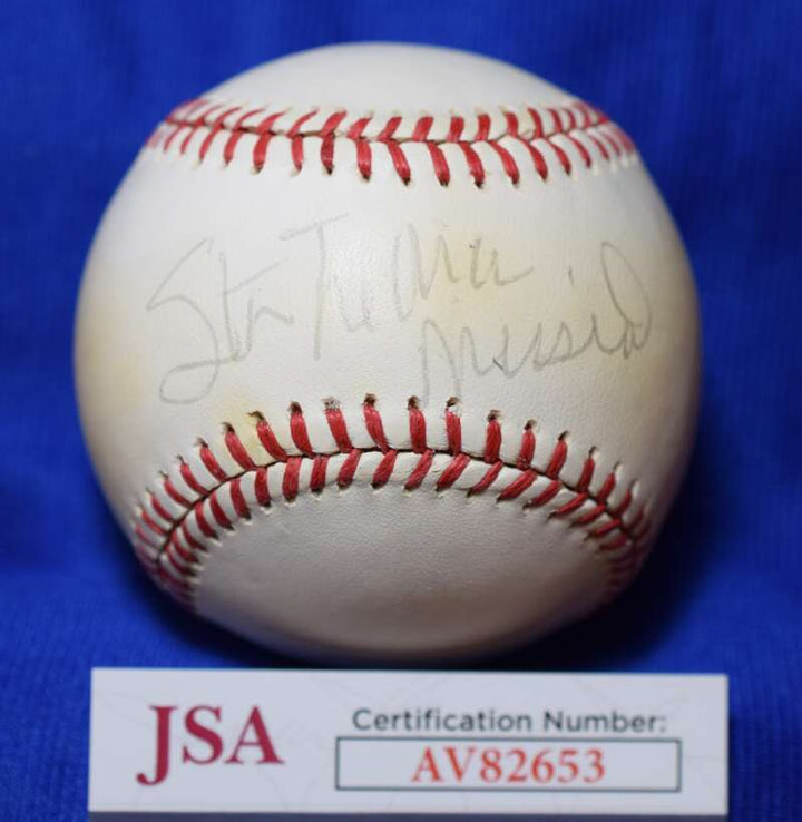 Stan Musial JSA COA Autograph National League Signed Baseball The Man