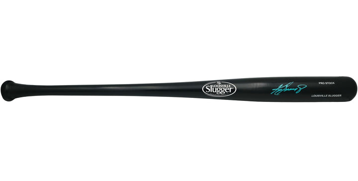 Ken Griffey Jr. Signed Black Louisville Slugger Pro Stock Bat Mariners