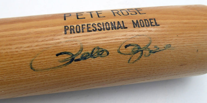 Pete Rose Signed Rawlings Adirondack Bat Cincinnati Reds Beckett #BV12114