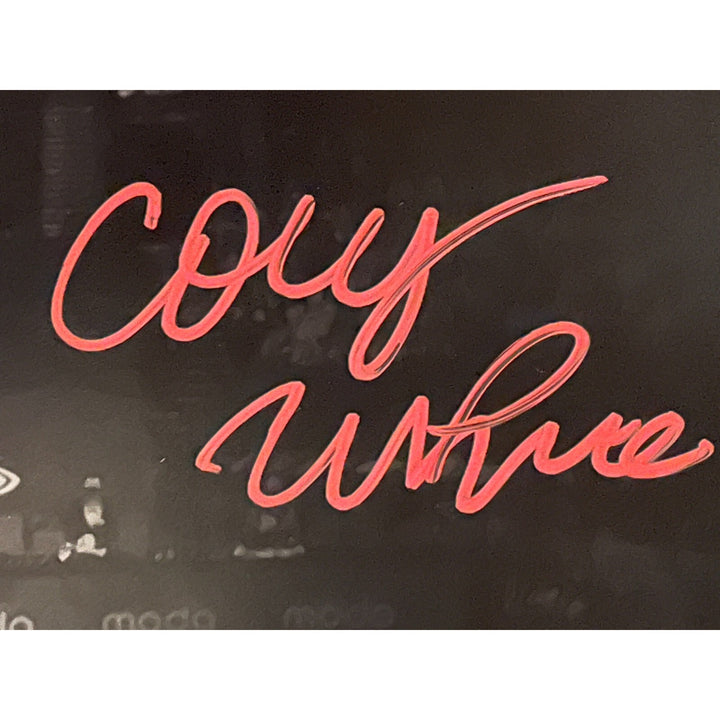 Coby White Autographed/Signed Chicago Bulls 11x14 Photo FAN 46717