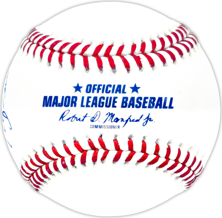 Terry Francona Signed Official HOF Logo Baseball Boston Red Sox Beckett Witness