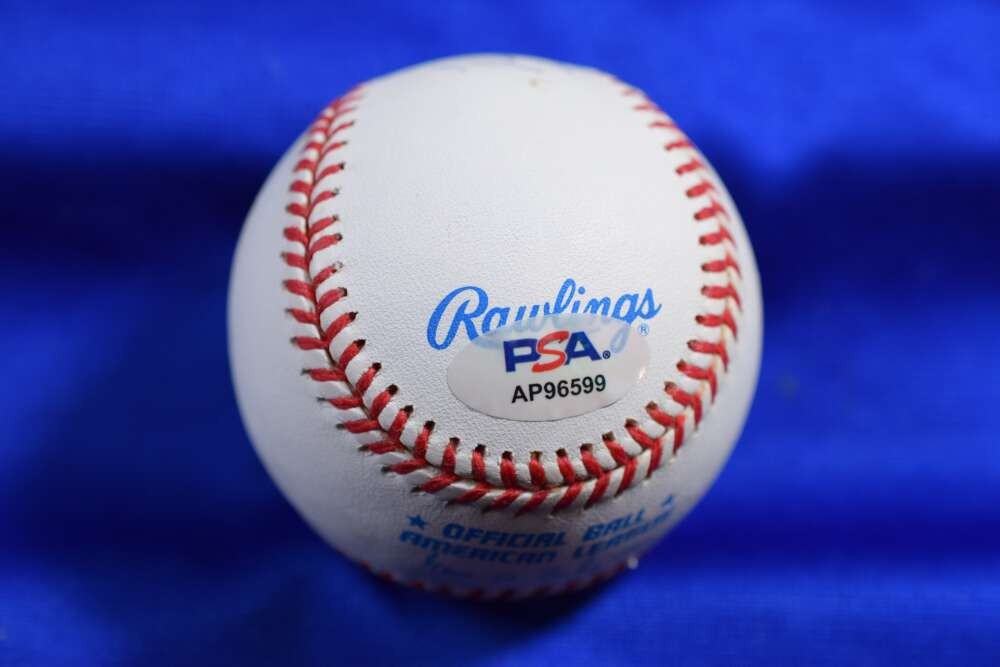 Ralph Terry PSA DNA Autograph American League OAL Signed Baseball WS 62 MVP