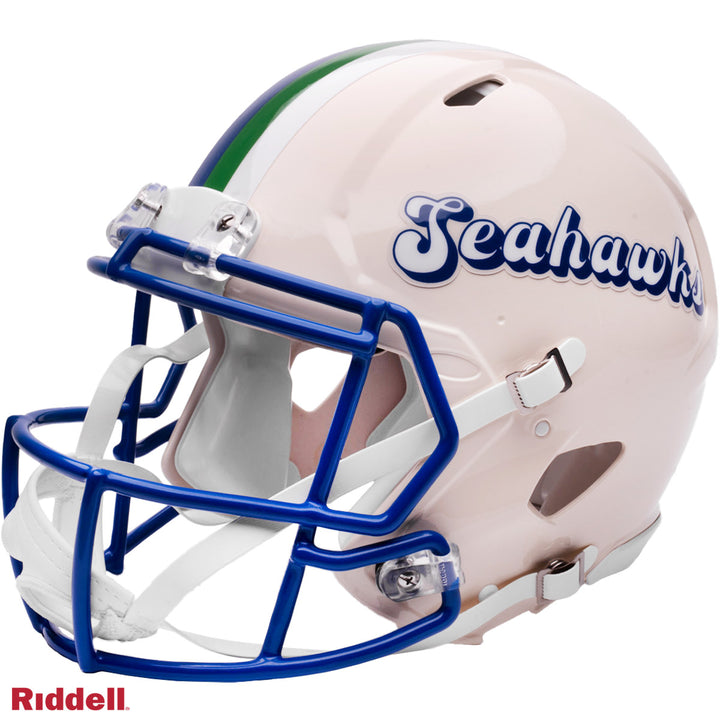 Seattle Seahawks Retro Riddell Full Size Authentic Helmet New In Box 55613