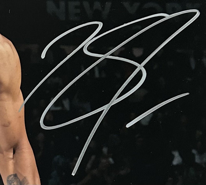 Karl Anthony Towns Signed 16x20 Framed Scream Photo NY Knicks Auto Fanatics COA
