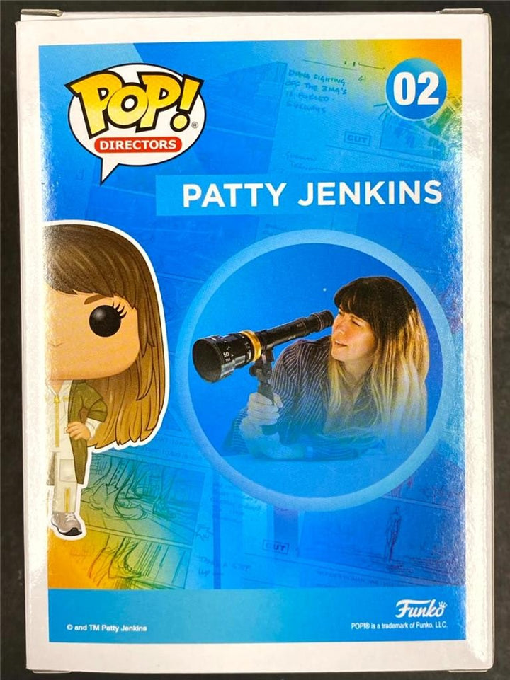 Director Patty Jenkins signed Funko Pop! 2 Wonder Woman autograph B~ Beckett BAS