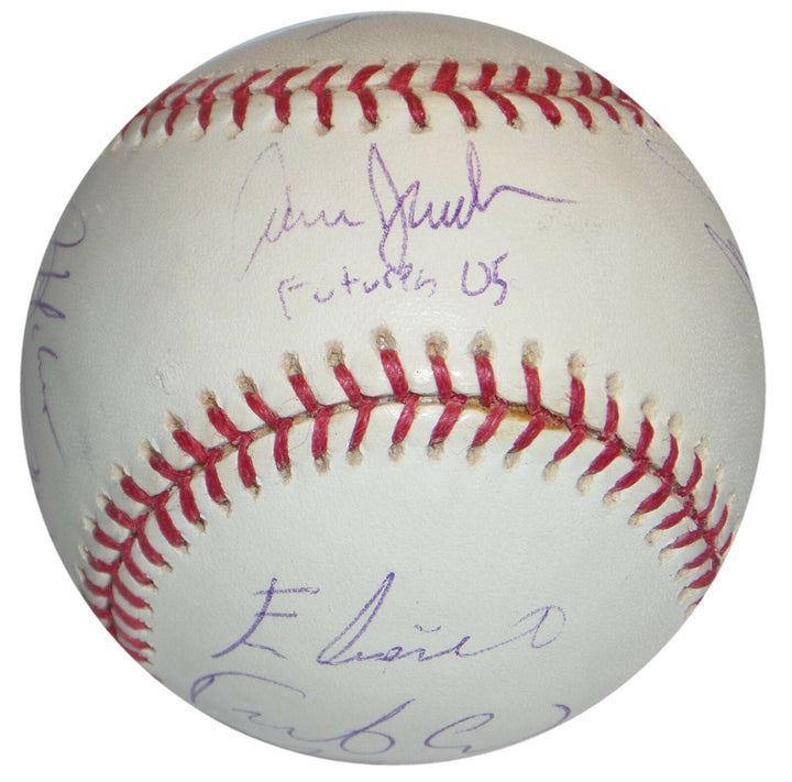 ALL STAR FUTURES MULTI SIGNED BASEBALL CONOR JACKSON BJ UPTON RYAN GARKO & MORE