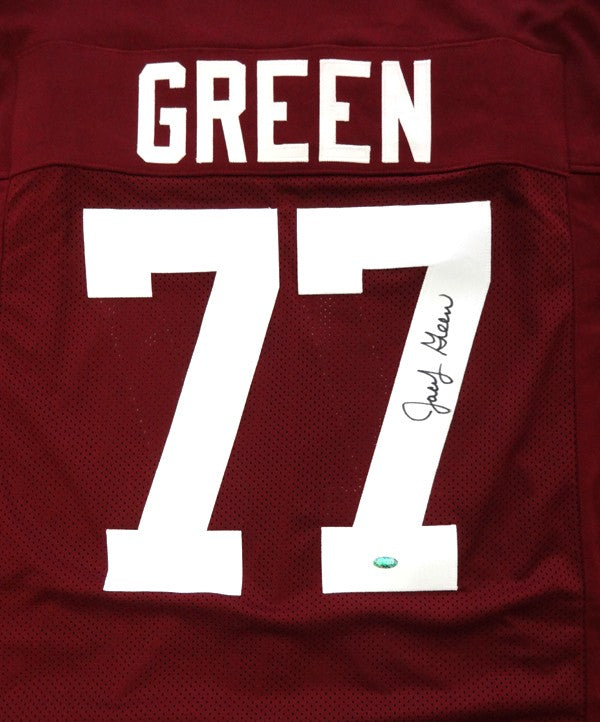 Texas A&M Aggies Jacob Green Autographed Signed Maroon Jersey MCS Holo