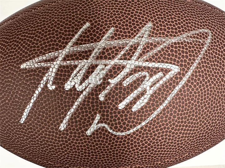 Adrian Peterson signed Replica NFL Football Vikings autograph (A) ~ Beckett BAS
