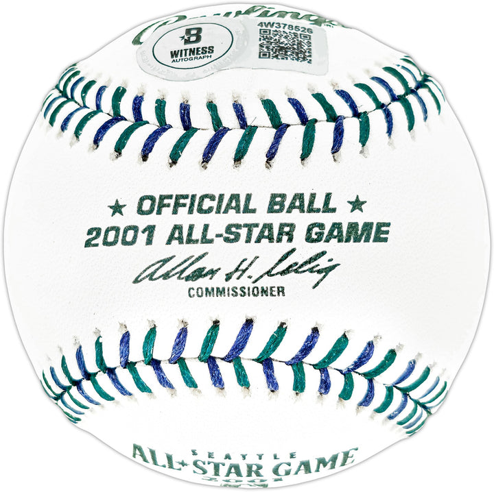 Ichiro Suzuki Auto Official 2001 All Star Game Baseball Mariners #51 Beckett Wit