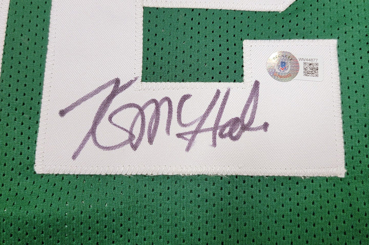Boston Celtics Kevin McHale Autographed Signed Green Jersey Beckett Wit