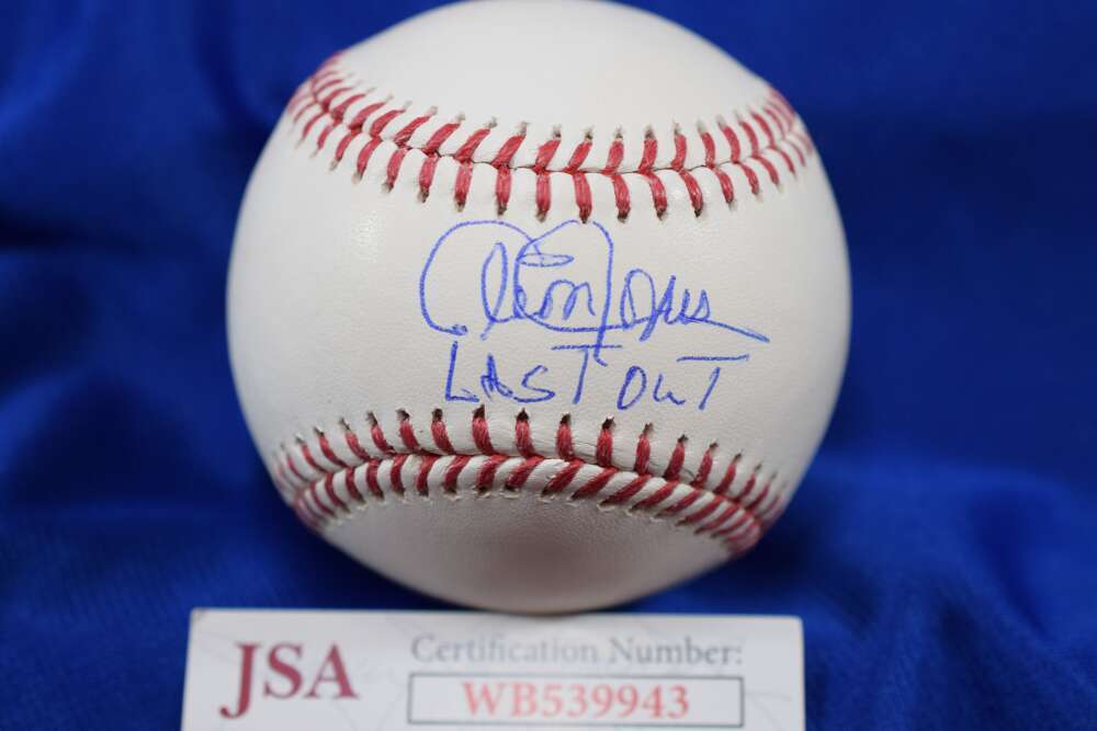 Cleon Jones JSA Coa Autograph Major League Signed Baseball