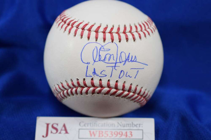 Cleon Jones JSA Coa Autograph Major League Signed Baseball