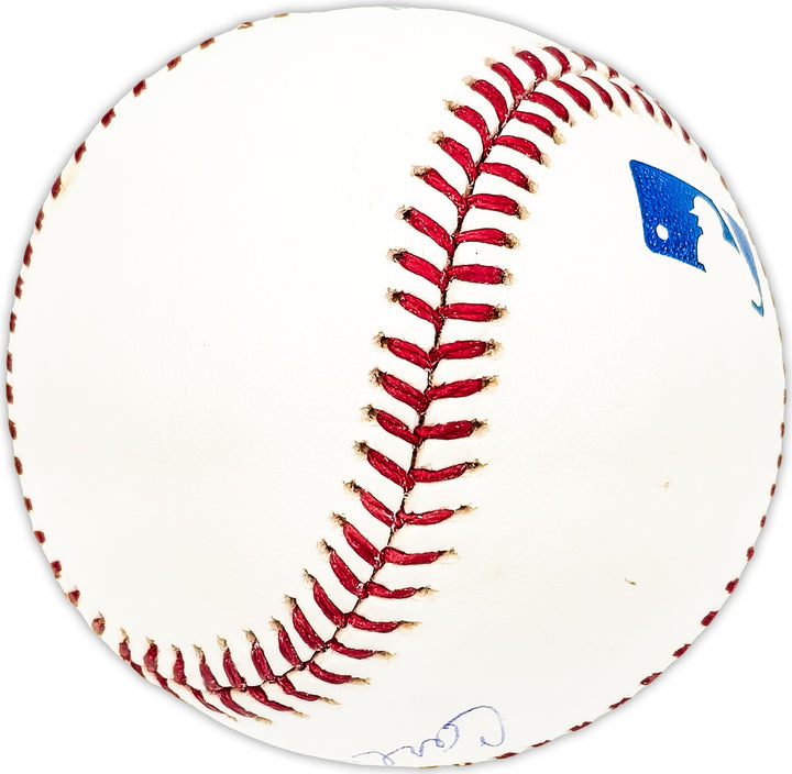 Carl Thomas Signed Official MLB Baseball Cleveland Indians Beckett QR #BM25120