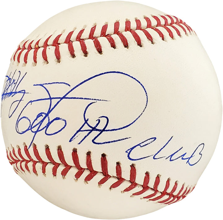 Sammy Sosa Signed Official MLB Baseball Chicago Cubs "600 HR Club" Beckett BAS