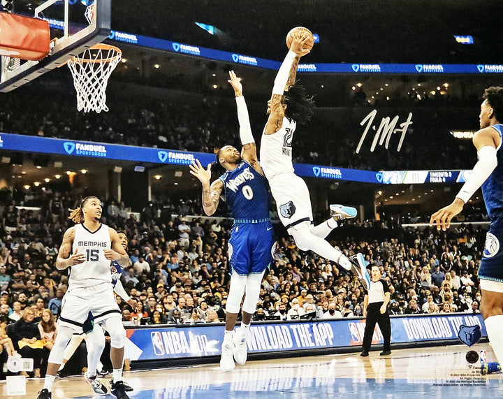 Ja Morant Autographed Signed 16x20 Photo Memphis Grizzlies Beckett BAS QR