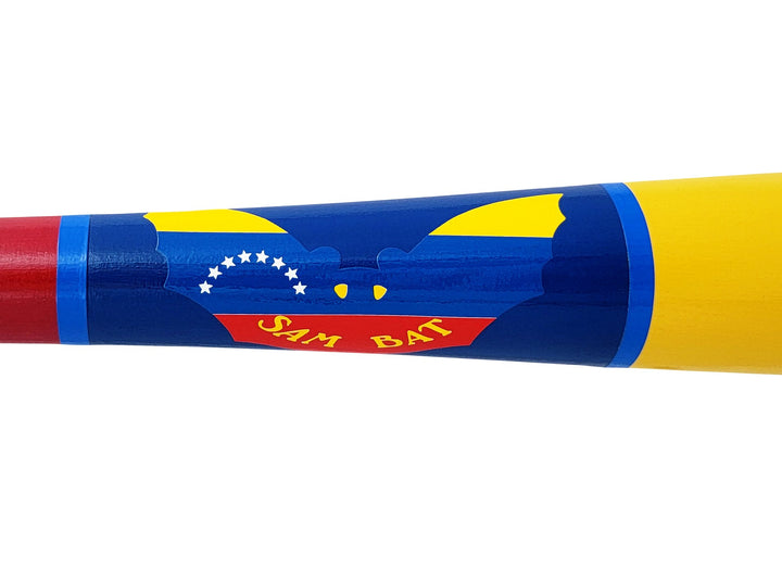 Jose Altuve Auto Yellow Sam Player Model Bat Astros 17 22 WS Champs Beckett Wit