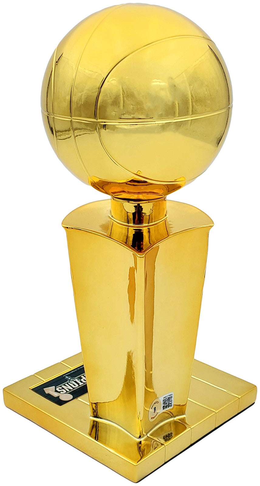 Giannis Antetokounmpo Auto Signed Fanatics Mini Trophy Milwaukee Bucks Beckett