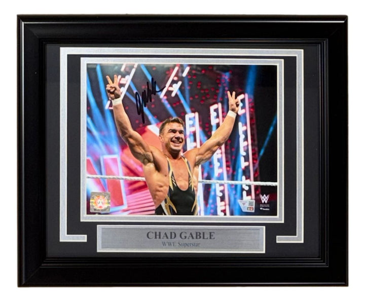 Chad Gable Signed Framed 8x10 WWE Photo Fanatics