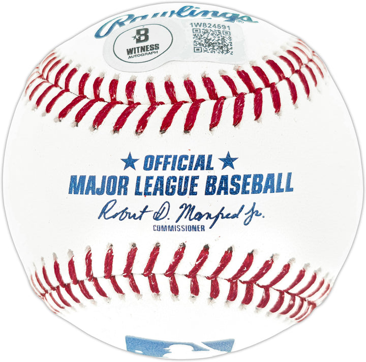 Gunnar Henderson Signed MLB Baseball Baltimore Orioles Beckett Witness