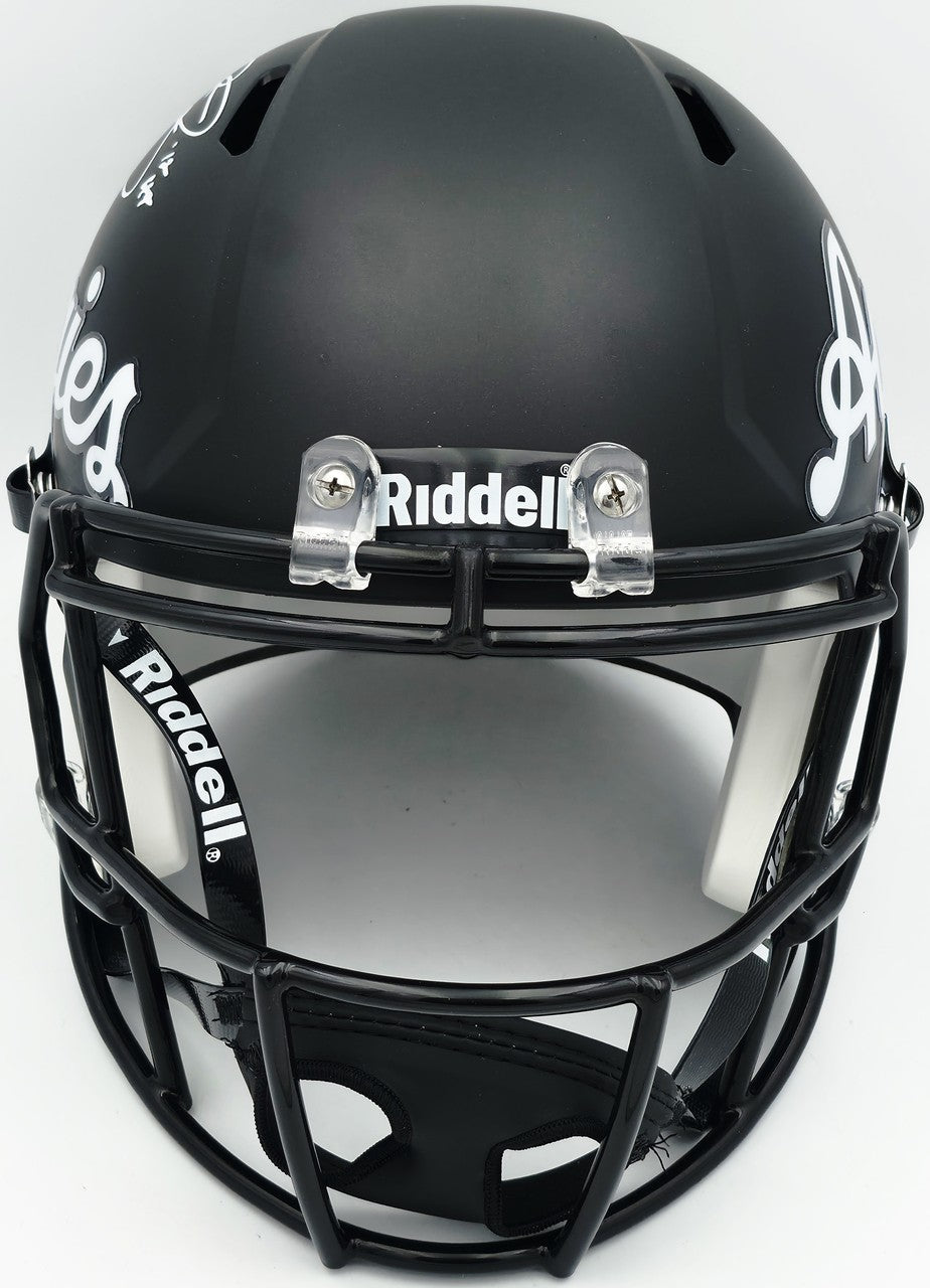 Johnny Manziel Auto Texas A&M Aggies Black Full Size Speed Replica Helmet 12 HT