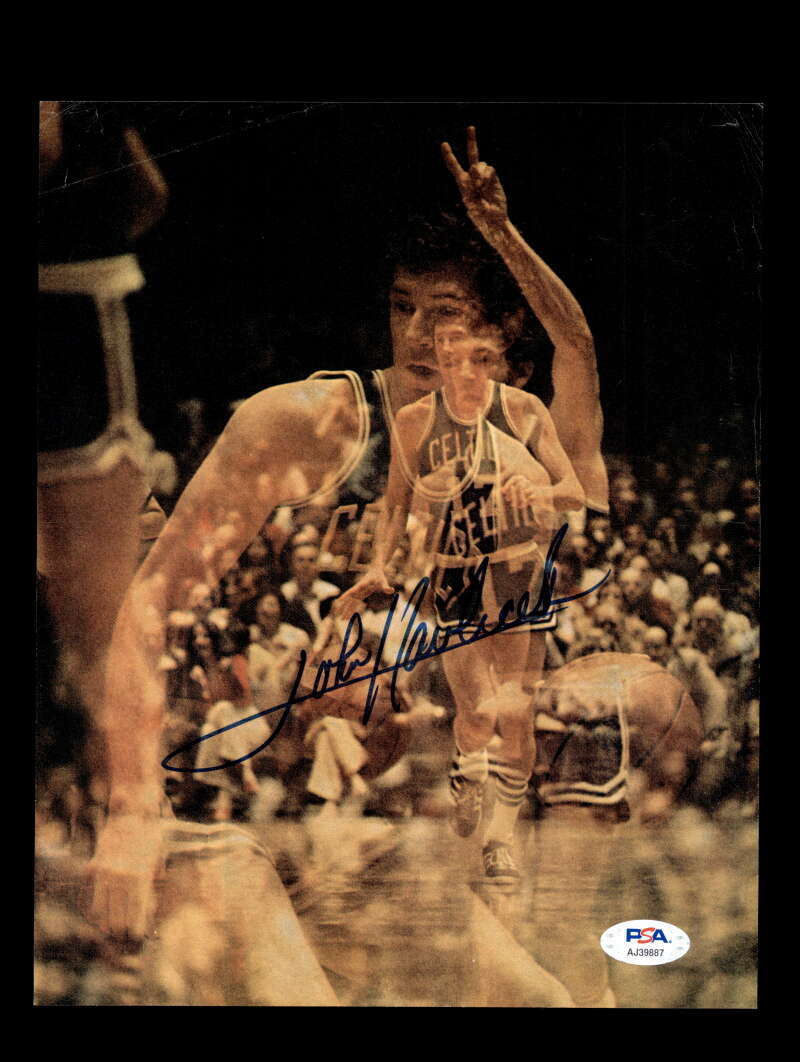 John Havilcek PSA DNA Signed Coa 8x10 Autograph Photo