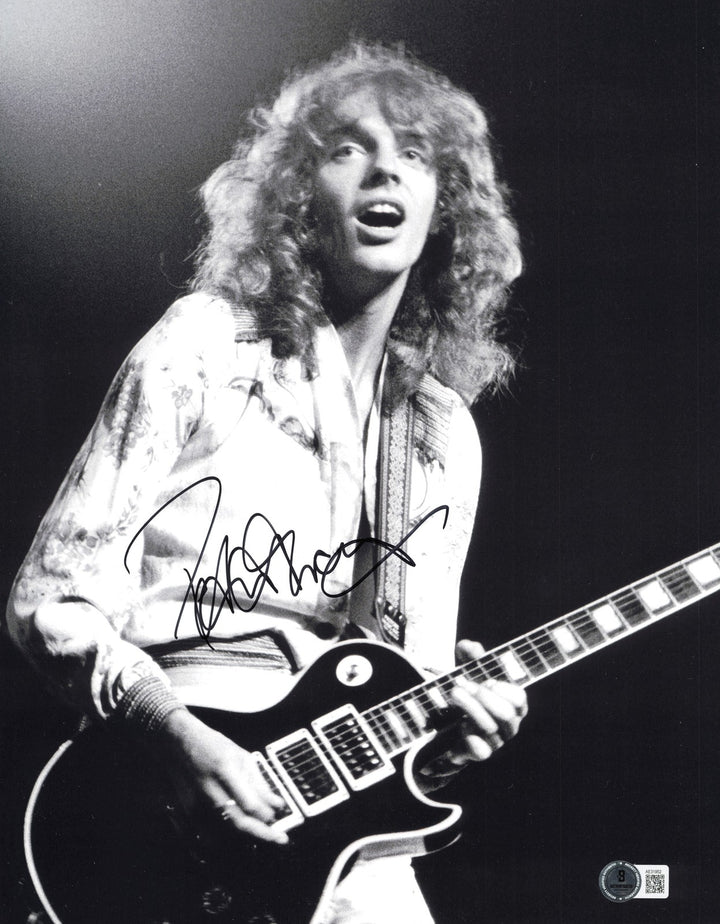 Peter Frampton Autographed Signed 11x14 Photo Beckett BAS QR #AE31952