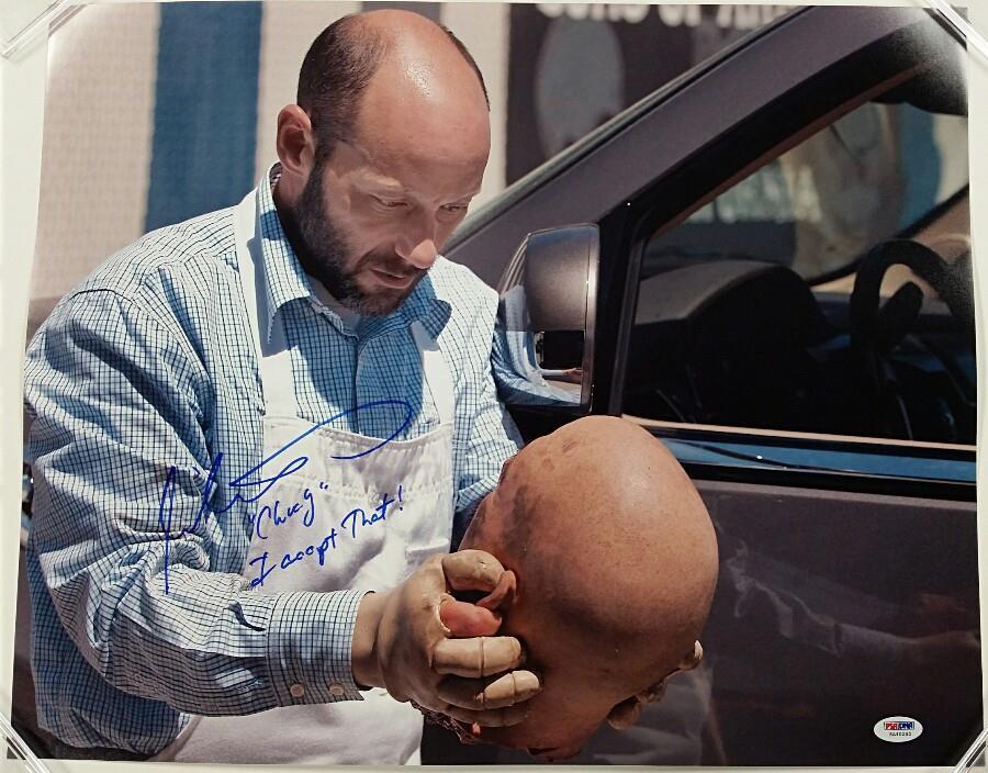 MICHAEL ORNSTEIN Signed 16x20 Photo SOA QUOTE Sons of Anarchy CHUCKY PSA/DNA