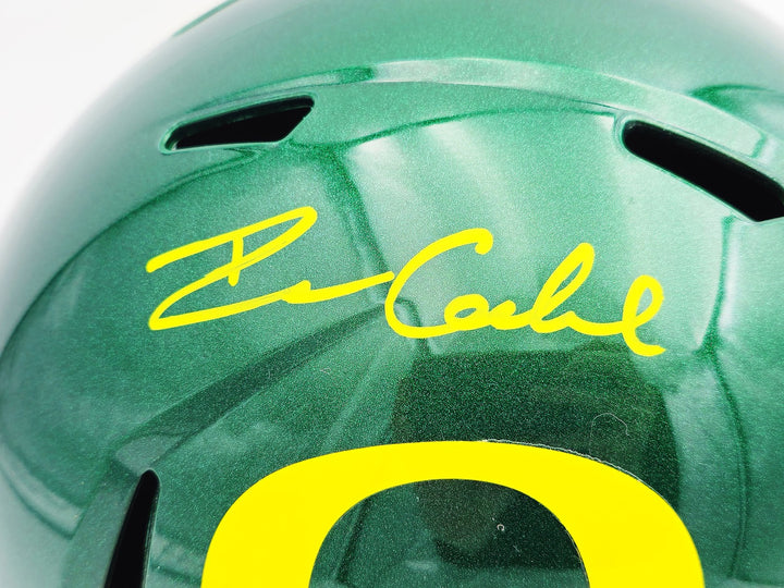 Dillon Gabriel Auto Oregon Ducks Green Full Size Speed Replica Helmet Beckett