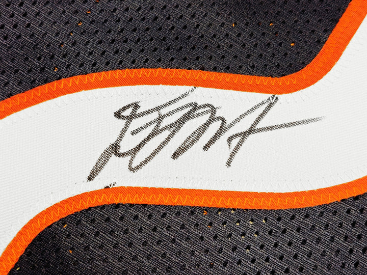 Chicago Bears DJ Moore Autographed Signed Blue Jersey Beckett BAS Witness