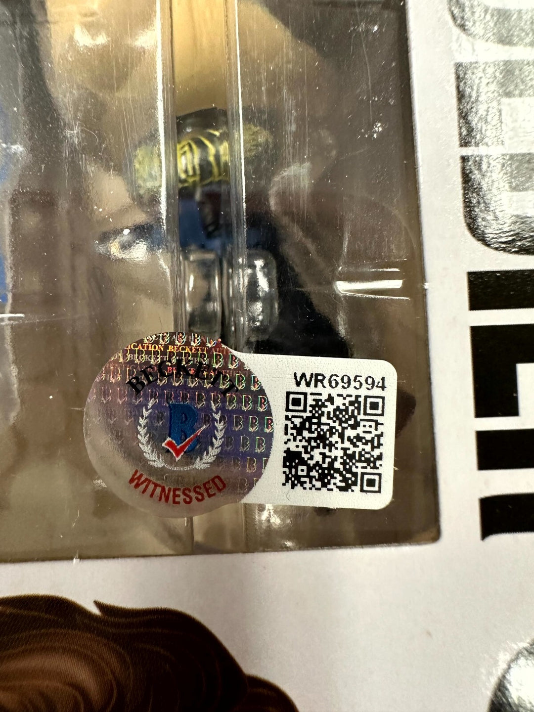 Sebastian Stan signed Winter Soldier Funko Pop! 701 autograph ~ Beckett BAS WIT