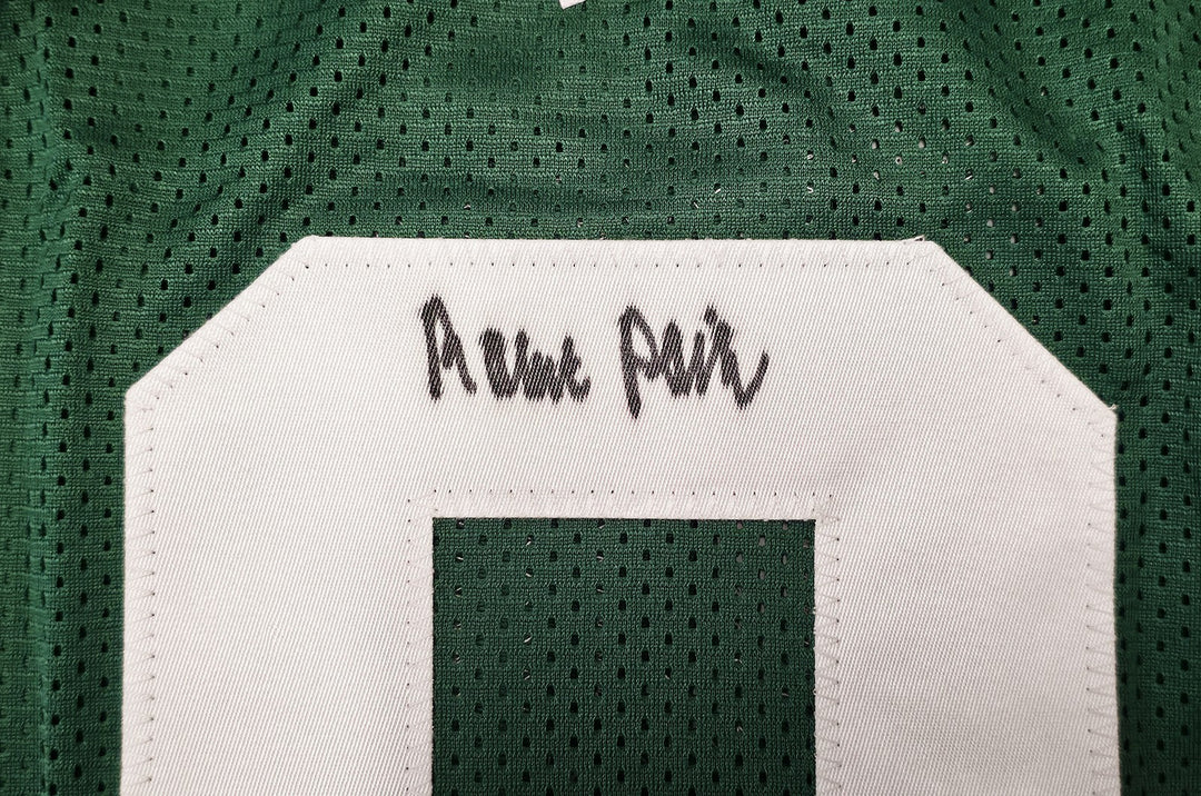Boston Celtics Robert Parish Signed Green Jersey "HOF 03" JSA