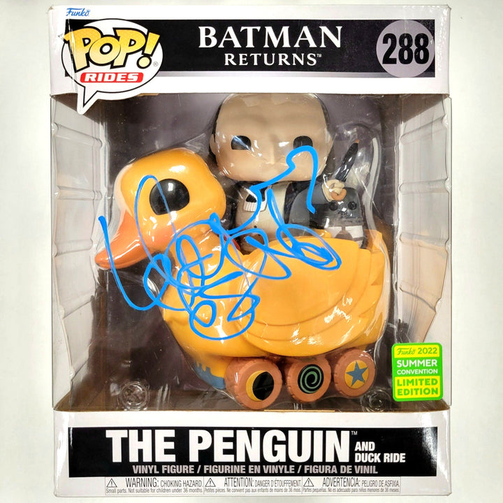 Danny Devito signed Batman Returns The Penguin Funko Pop (A) ~ Beckett BAS Holo