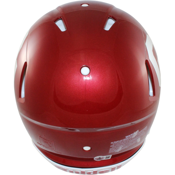 Brian Bosworth Signed Oklahoma Sooners Proline Helmet Nat'l Champs Beckett 54268