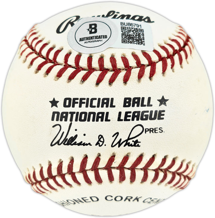 Mike Schmidt Autographed Signed NL Baseball Philadelphia Phillies Beckett