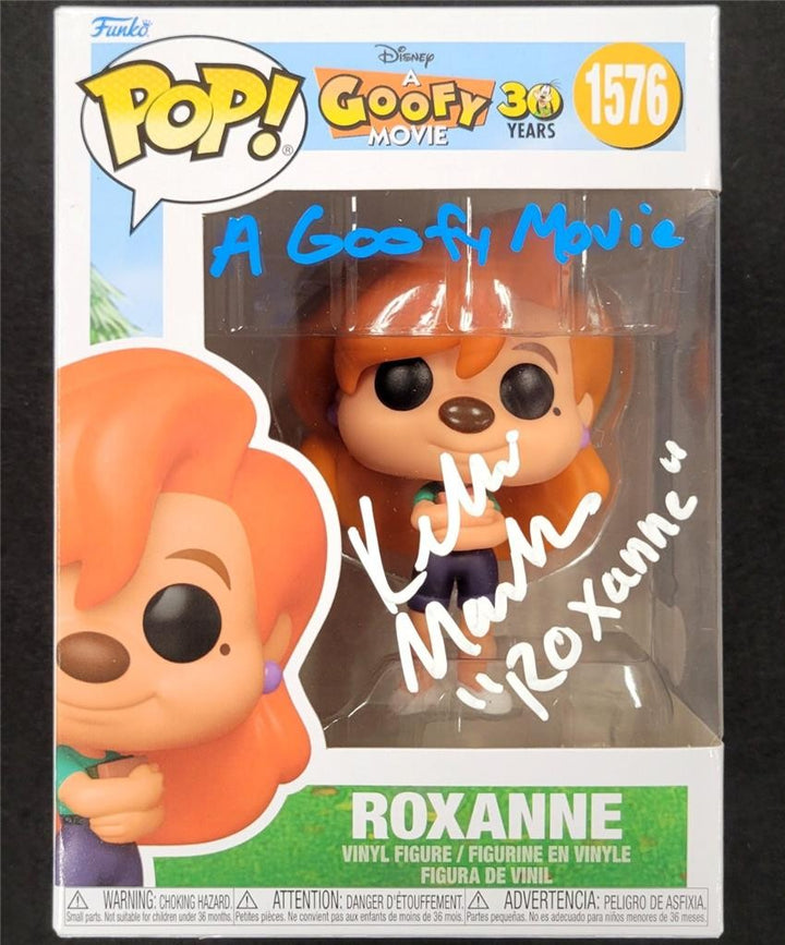 Kellie Martin signed "Goofy Movie" Roxanne Funko Pop! 1576 autograph Beckett BAS