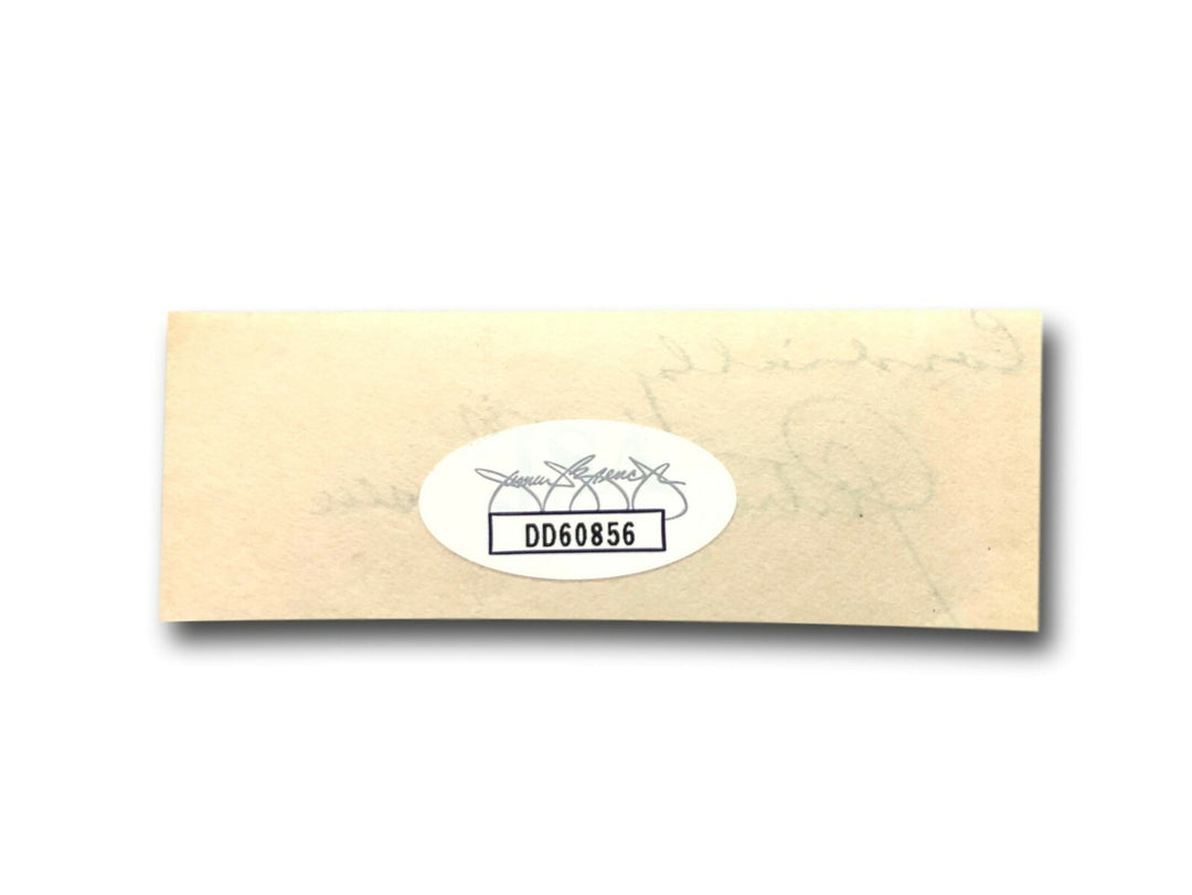 Gertrude Niesen Hand Signed Page Cut JSA COA Autograph Actress Singer