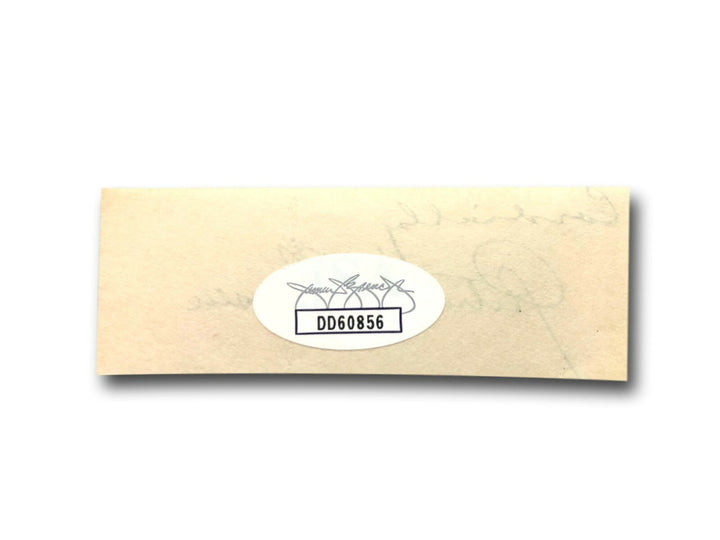 Gertrude Niesen Hand Signed Page Cut JSA COA Autograph Actress Singer