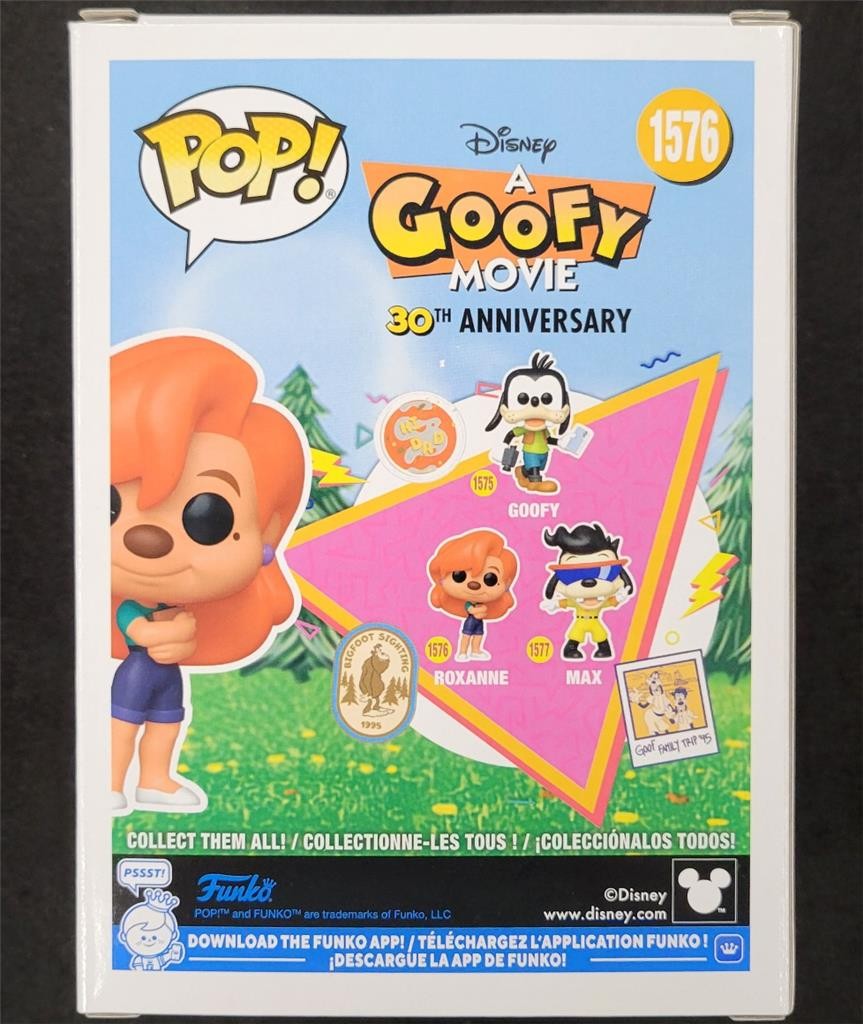 Kellie Martin signed "Goofy Movie" Roxanne Funko Pop! 1576 autograph Beckett BAS