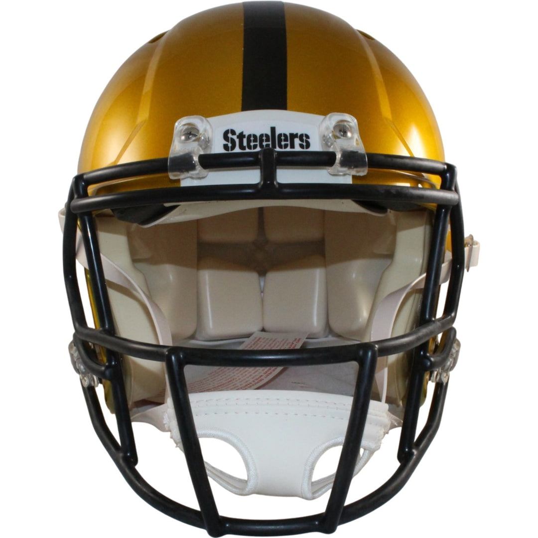 Pittsburgh Steelers Full Size Authentic Flash Helmet Riddell New In Box 30825