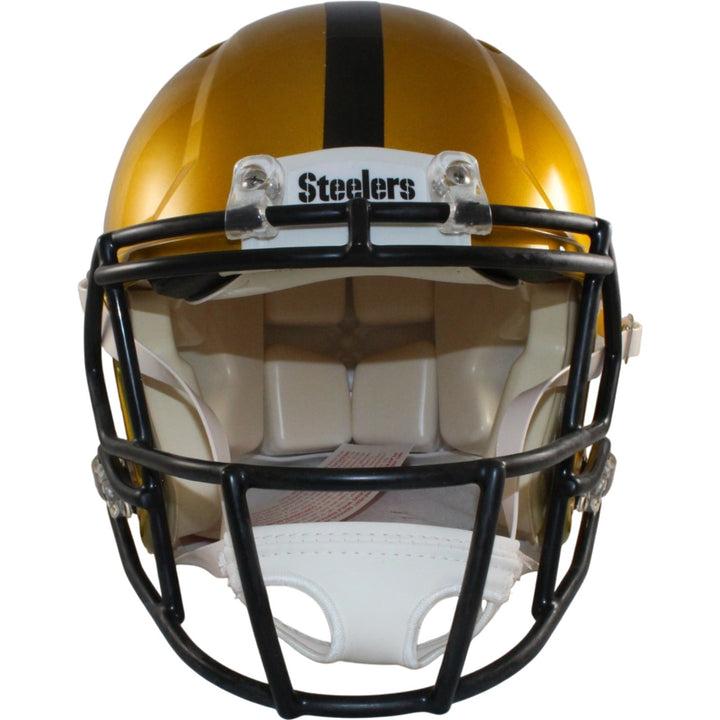 Pittsburgh Steelers Full Size Authentic Flash Helmet Riddell New In Box 30825