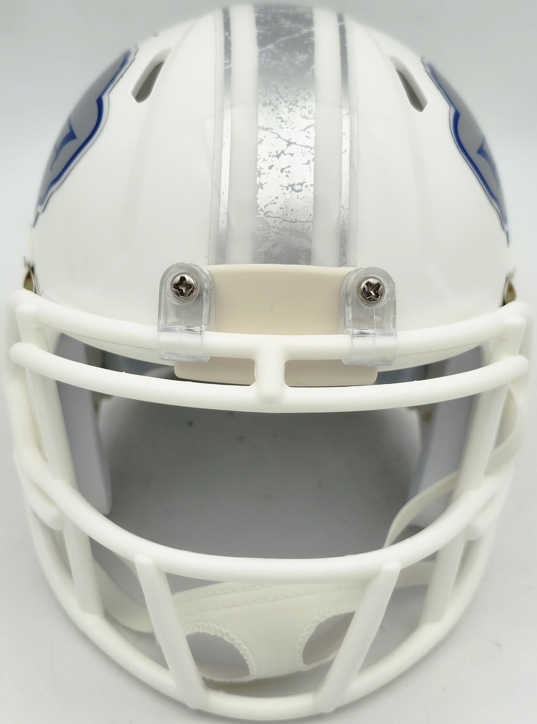 LeSean McCoy Signed Bills White Rivalries Speed Mini Helmet Beckett Witness