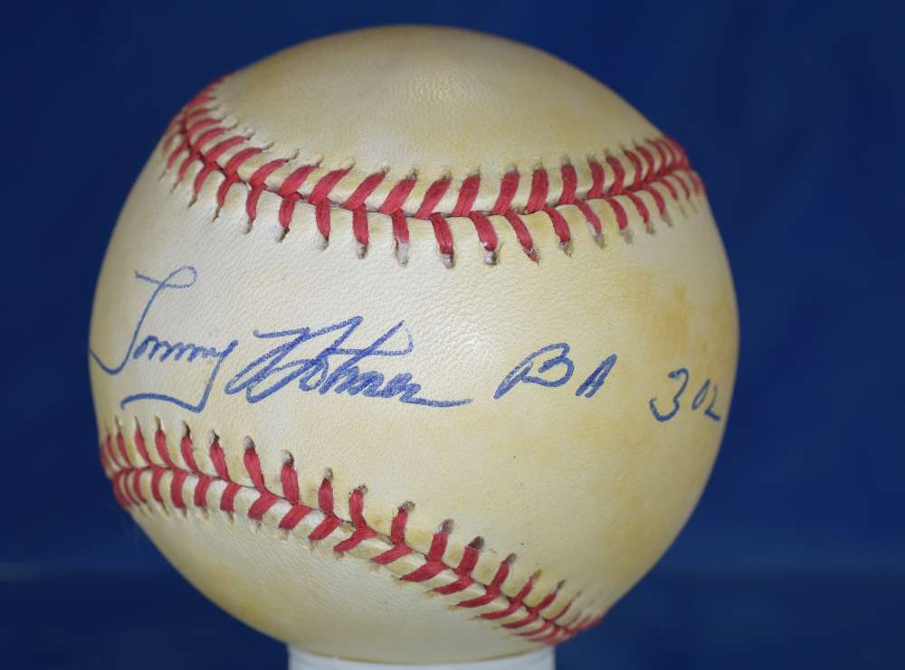 Tommy Holmes Psa/dna Cert Signed National League Autograph Baseball Authentic