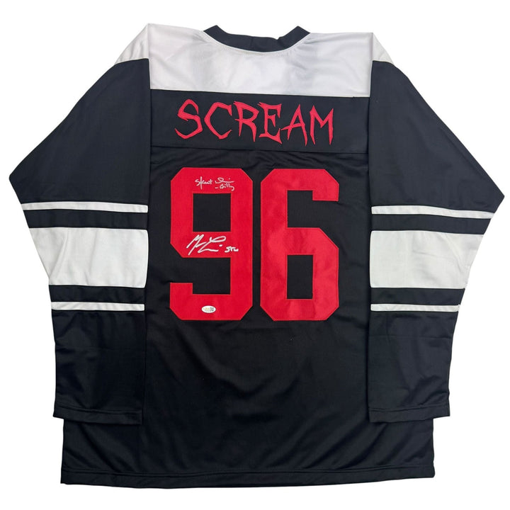 Autographed/Signed Skeet Ulrich & Matthew Lillard Dual Scream Jersey JSA COA