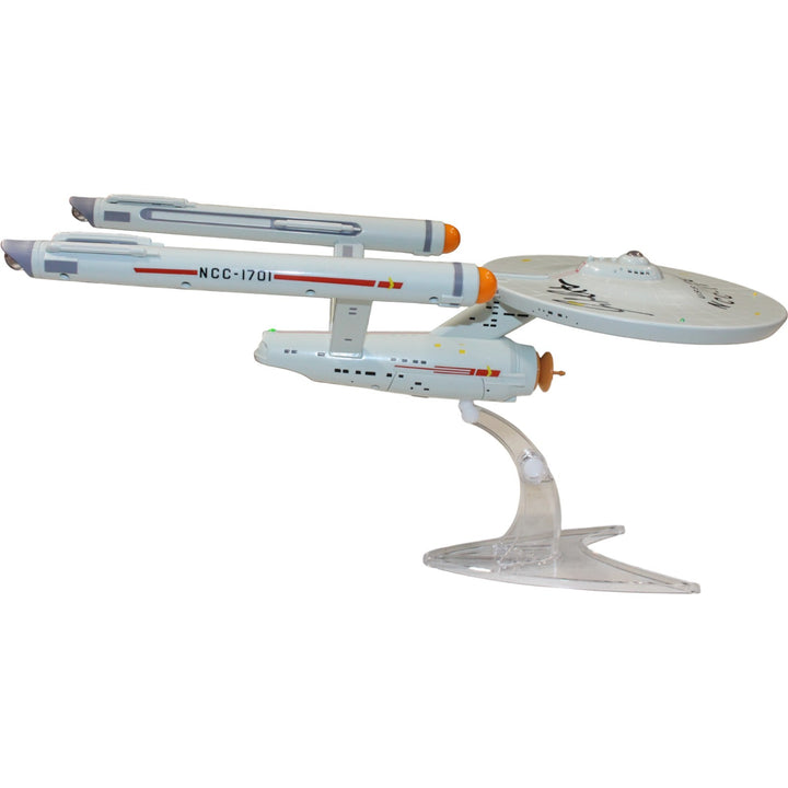 William Shatner Autographed Star Trek 21" USS Enterprise Ship Beckett 54591