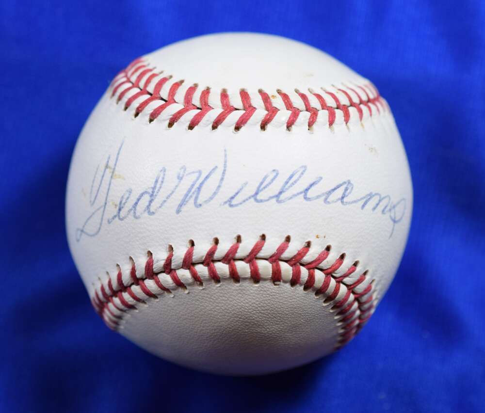 Ted Williams PSA DNA Coa Autograph Signed Baseball
