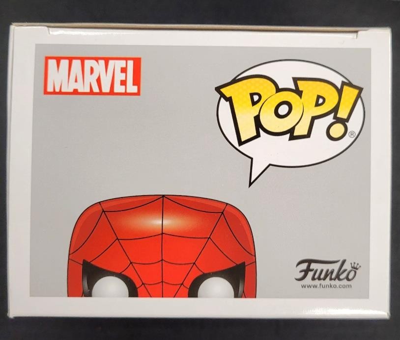 Tobey Maguire signed Marvel Spider-Man Funko Pop #3 autograph ~ Beckett BAS