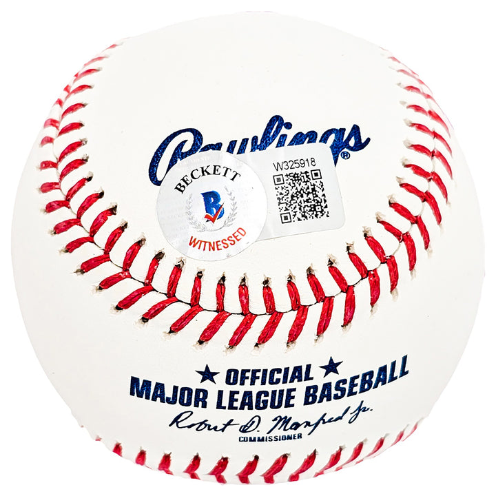 Hideki Matsui Signed MLB Baseball Yankees Signed In English & Japanese