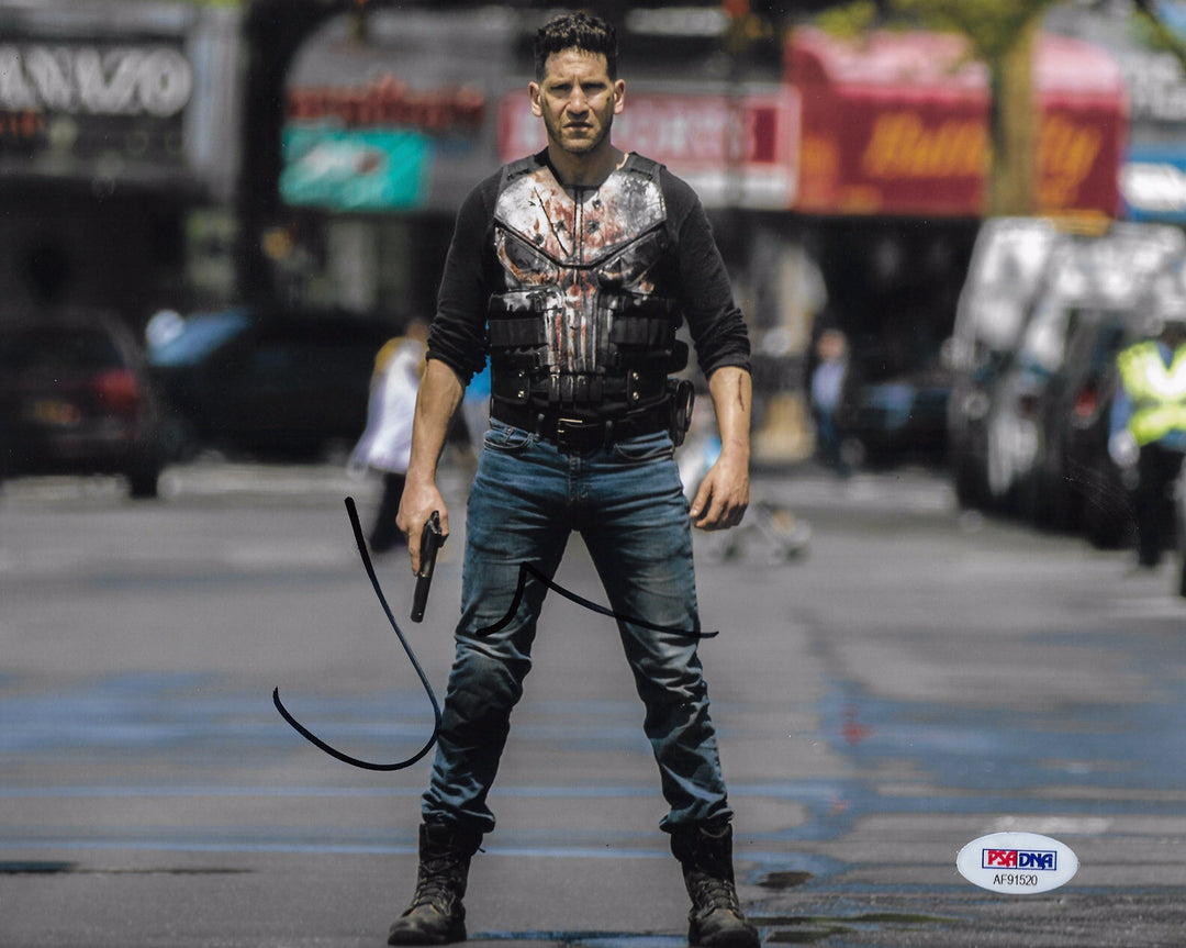 JON BERNTHAL SIGNED AUTOGRAPHED THE PUNISHER 8x10 PHOTO FRANK CASTLE PSA/DNA F