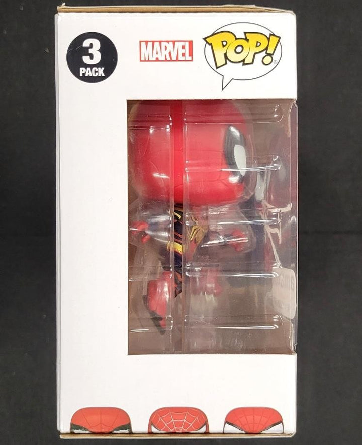 Tom Holland, Tobey Maguire, Andrew Garfield signed Spider-Man Funko BAS Beckett