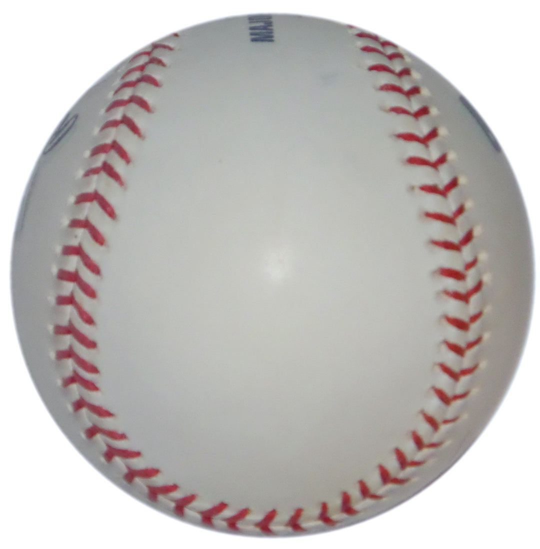 DARREL EVANS AUTOGRAPHED BASEBALL ATLANTA BRAVES GIANTS DETROIT TIGERS MLB HOLO